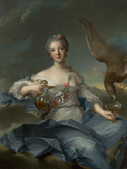 Jjean-Marc nattier Louise Henriette de Bourbon-Conti, Countess-Duchess of Orleans, as Hebe oil painting image